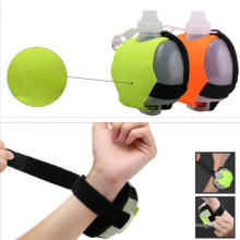 Wearable Hands Free Wrist Water Bottle for Running, Cycling, Hiking Camping Traveling Hydration System for Runners and Athletes
